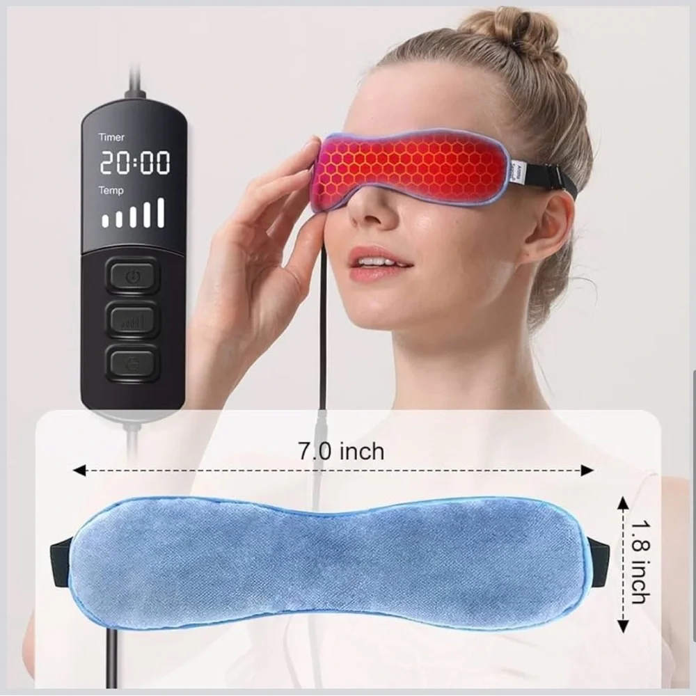 Aroma Season Blue Heated Eye Mask